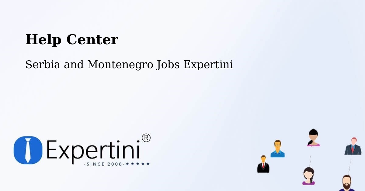 Help Center – Indian Head - Serbia and Montenegro Jobs Expertini