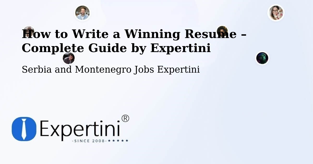 Resume Writing Guide for Job Seekers – Indian Head - Indian Head, Serbia and Montenegro Jobs Expertini